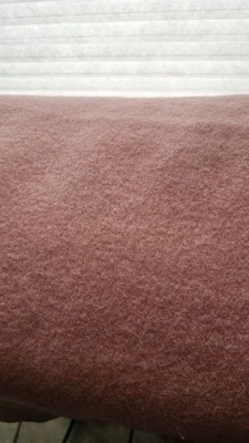 CANNON LEAKSVILLE All Wool Blanket  Salmon w/ Satin Edge 72”x 78” - Image 1 of 3
