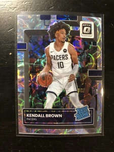 Kendall Brown 2022 Optic #217 Rated Rookie Premium Silver Scope Prizm /249 PWE - Bild 1 von 2