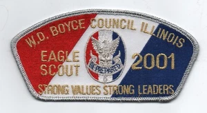 W. D. Boyce Council (TA-21) CSP, Eagle Scout 2001, Mint! - Picture 1 of 1