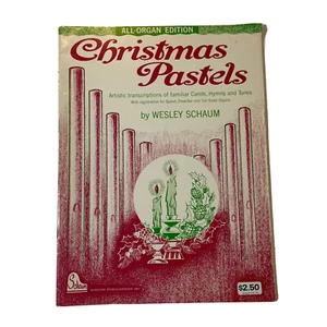 Pasteles de Navidad Wesley Espuma Edición Todo Órgano Partitura Libro Villancicos Himnos - Imagen 1 de 5
