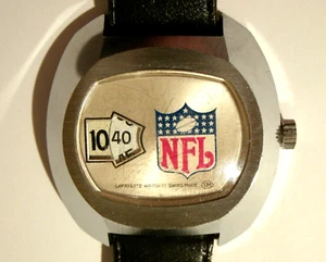Vintage Watch NFL 1970's Lafayette - Picture 1 of 6