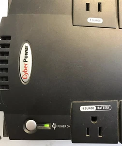 CYBERPOWER 550VA UPS SURGE PROTECTION 330W. NO BATTERY INCLUDED. - Picture 1 of 4