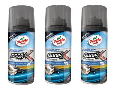 Turtle Wax Whole Car Blast Interior Air Freshener & Odour Remover 3 X 100ml • 14.34€