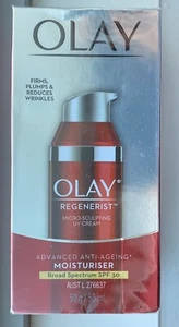 Olay Regenerist Advanced Anti-Aging Micro-Sculpting Spf30 Cream Moisturiser 50ml - Picture 1 of 5