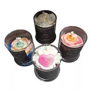 Rose Scented Candle – Handmade with Natural Wax | Romantic Home Decor - Picture 1 of 34
