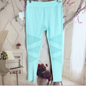 NEW Sketcher Girls Sport Lime Green Mesh legging Size XL - Picture 1 of 7