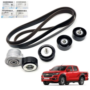 Fits Chevrolet Colorado Trailbalzer 2012 19 Set Belt Tensioner+Idler Pulley - Picture 1 of 9