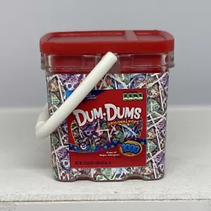 Vintage Zuru 5 Mini Marken Miniatur Spielzeug Lebensmittelgeschäft Dum Dums Süßigkeiten Eimer Griff - Bild 1 von 8