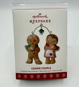 Hallmark Keepsake Cookie Couple Christmas Ornament 2017 Vintage New!!! - Picture 1 of 4