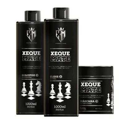 XequeMate - Kit - Treatment Shampoo, Reducing Gloss, Treatment Mask - Image 1 of 2