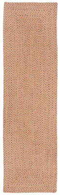 Safavieh Reversible Braided GREEN / GREEN / PEACH / MULTI Runner 2'-3 x 8' - Image 1 of 2