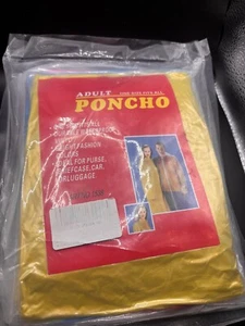 Family Pack Disposable Rain Poncho Coat Waterproof One size fits all new - Picture 1 of 4
