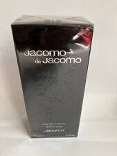 JACOMO de JACOMO 3.4oz EDT Spray for Men, 100% AUTHENTIC, SEALED, RARE