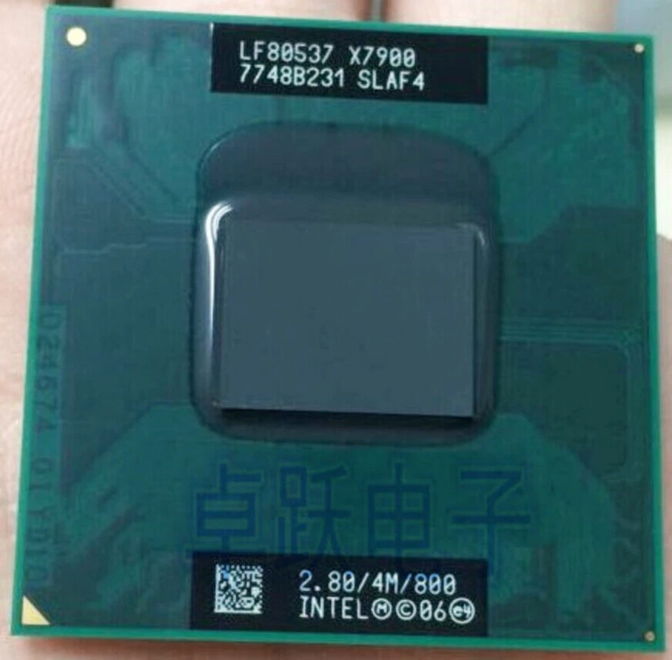Intel Core 2 Extreme X7900 2.8GHz Dual-Core LF80537GG0724M Processor - Image 1 of 1