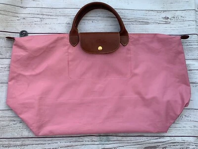 Longchamp Le Pliage Sz Medium Travel Bag in Pink - Image 1 of 4