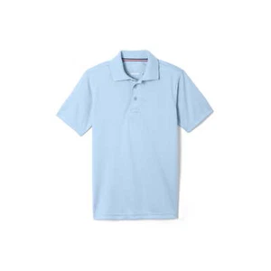 French Toast Polo Shirt Boys Size XS Light Blue 100% Polyester Short Sleeve - Picture 1 of 3