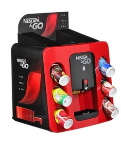 Nescafe &GO Sleeves - Coffee Tea Hot Chocolate InCup Vending Cups {16 Cups} - Picture 1 of 22