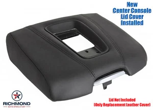 2015-2020 Cadillac Escalade Premium-Center Console Lid Replacement Leather Cover - Picture 1 of 12