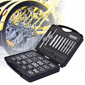 Bike Bearing Press Kit Bottom Bracket Bicycle Hub + Axis Installer Tool Set - Picture 1 of 19