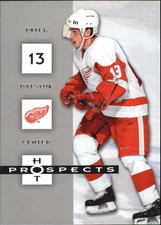 2005-06 Hot Prospects Red Wings Hockey Card #35 Pavel Datsyuk