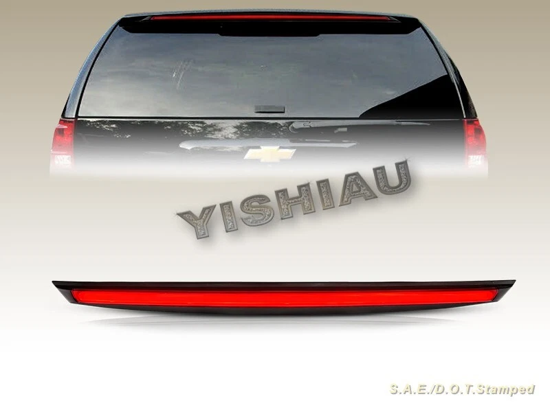 CHEVY SUBURBAN TAHOE YUKON 2007-2014 RED 3RD BRAKE LIGHTS ESCALADE - Image 1 of 3