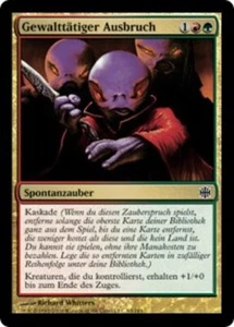 Violent Outburst (DE) - Foil ARB German NM MTG - Picture 1 of 1