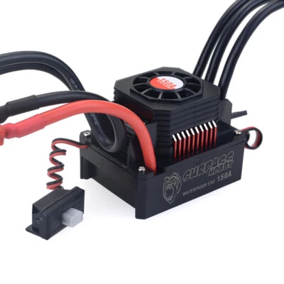 SURPASS HOBBY KK 150A ESC Wasserdichter für 1/8 RC Car 4076 4068 Brushless Motor - Bild 1 von 4