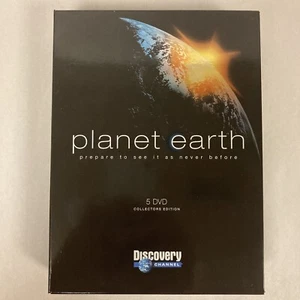 PLANET EARTH Five (5) DVD Collectors Edition Box Set 2007 Discovery Channel - Picture 1 of 12