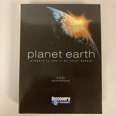 PLANET EARTH Five (5) DVD Collectors Edition Box Set 2007 Discovery Channel - Image 1 of 4