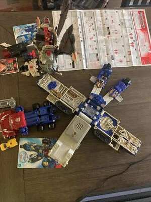 Transformers Combiners Armada Jetfire , Optimus Prime, & Overload Incomplete - Image 1 of 4