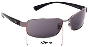 SFx Replacement Sunglass Lenses fits Ray Ban RB3364 - 62mm Wide