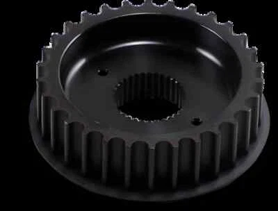 Polea de correa de transmisión delantera de acero negro DS 30 T Harley Sportster 1200 personalizada 04-20 Foto 1 de 3