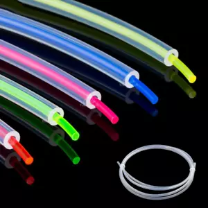 TRANSPARENT TUBE TEFLON PTFE ID 2mm OD 4mm FILAMENT 1.75mm 3D PRINTER  - Picture 1 of 5