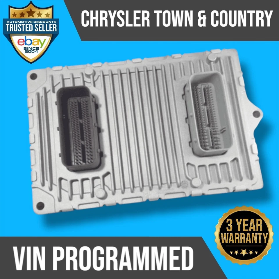 2012 Chrysler Town & Country 05150657AA 3.6L  PCM ECM ECU PLUG & PLAY - Image 1 of 4