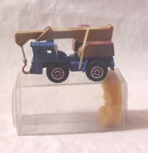 MJ7 Matchbox - Promotionals - Mobile Crane - Blue & Tan - Hershey 1999 - Picture 1 of 5