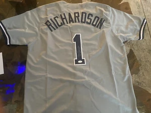 BOBBY RICHARDSON AUTOGRAPHED NEW YORK YANKEES JERSEY W/ 60 WS MVP. JSA CERT. - Picture 1 of 4