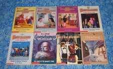 The Baby Sitters Club and Goosebumps 8 Apple Paperback Books Lot Excellent