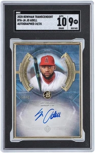 Autographed Jo Adell Angels Baseball Slabbed Card - Picture 1 of 3