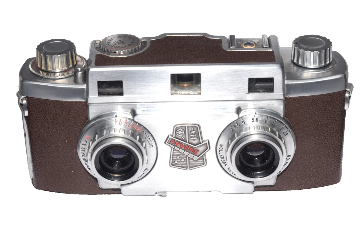 Revere Vintage Stereo Camera for sale - eBay