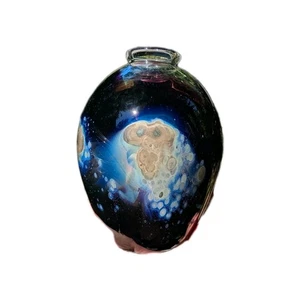 Sally Worcester Kunstglas Himmlische Vase 1976 - Bild 1 von 6
