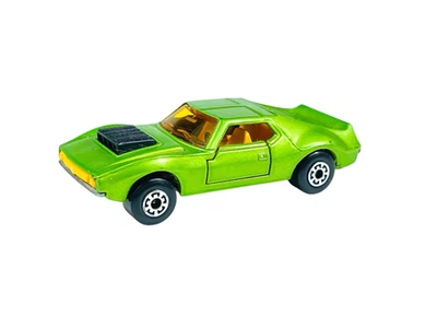 Matchbox Lesney Superfast No. 9 Apple Green AMX Javelin- 1972 Loose Die Cast - Image 1 of 4