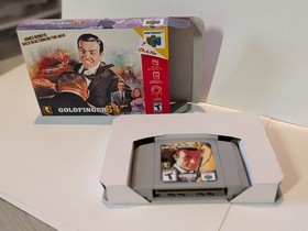 Goldfinger 64 Nintendo 64 Video Game w/ Box N64 *REQUIRES N64 EXPANSION PAK*