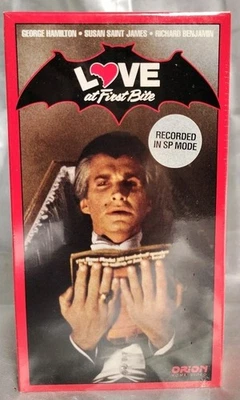 Love at First Bite (VHS, 1993) George Hamilton Count Dracula 90’s - Image 1 of 2