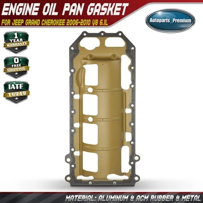Engine Oil Pan Gasket w/ Windage Tray for Jeep Grand Cherokee 2006-2010 V8 6.1L - Image 1 of 4