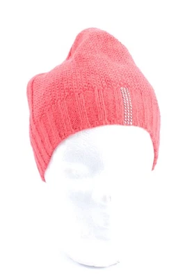 DISMERO Cappello a maglia Donna Cappellino rosso-argento stile casual - Immagine 1 di 4