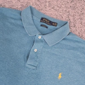 Polo Ralph Lauren Para Hombres XL Azul Manga Corta Calce Clásico Algodón Rugby Preppy Polo - Imagen 1 de 6