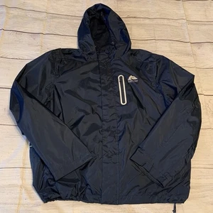 Ozark Trail Waterproof Rain Jacket Mens Size Medium/Large Blue Outdoors Hiking - Picture 1 of 9