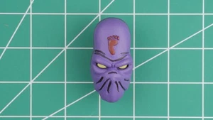 NECA TMNT Ultimate Foot Soldier Red Symbol Head 7" Scale Custom Fodder - Picture 1 of 3