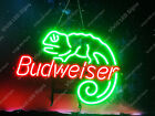Lizard Chameleon Beer 24"x16" Vivid LED Neon Sign Light Lamp With Dimmer