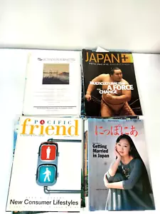Lot of 38 Japanese Tourist Pop Culture Lifestyle Magazines 2000s various subscri - Picture 1 of 12